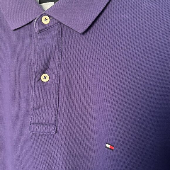 Tommy Hilfiger Purple Polo - Picture 2 of 6
